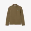 Jersey de golf de forro polar con cremallera de un cuarto para hombre