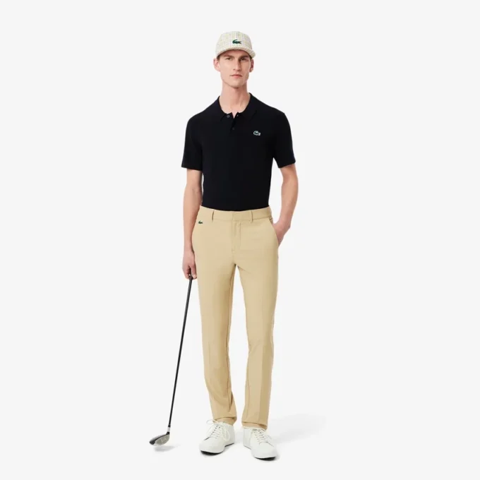 Jersey de golf de manga corta con cuello polo para hombre