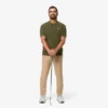 Jersey de golf de manga corta con cuello polo para hombre