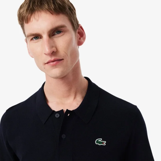 Jersey de golf de manga corta con cuello polo para hombre