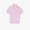 Jersey de golf de manga corta con cuello polo para mujer