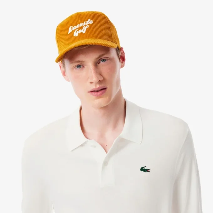 Jersey de golf elástico con cuello polo para hombre