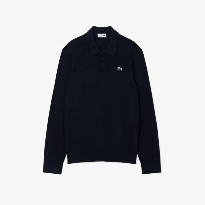 Jersey de golf elástico con cuello polo para hombre