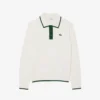 Jersey de golf elástico con cuello polo para mujer