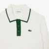 Jersey de golf elástico con cuello polo para mujer