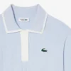Jersey de golf elástico con cuello polo para mujer