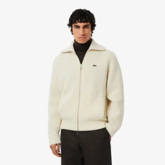 Jersey de lana con cremallera para hombre