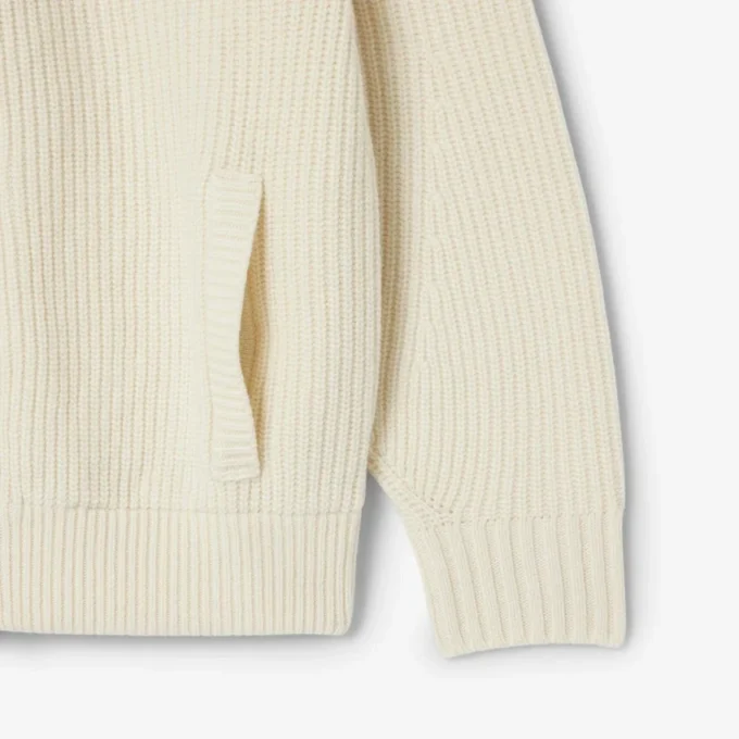 Jersey de lana con cremallera para hombre