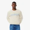 Jersey de lana con intrincados detalles de la marca para hombre