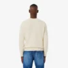 Jersey de lana con intrincados detalles de la marca para hombre