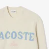 Jersey de lana con intrincados detalles de la marca para hombre
