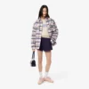 Jersey de lana con intrincados motivos de la marca para mujer