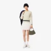Jersey de lana con trenzado para mujer