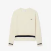 Jersey de lana con trenzado para mujer
