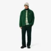 Jersey de lana de alpaca a rayas para hombre