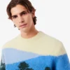Jersey de lana de alpaca Landscape para hombre