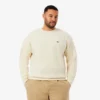 Jersey de lana de corte holgado con efecto patchwork para hombre
