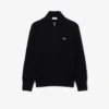Jersey de lana de cuello alto con cremallera para hombre