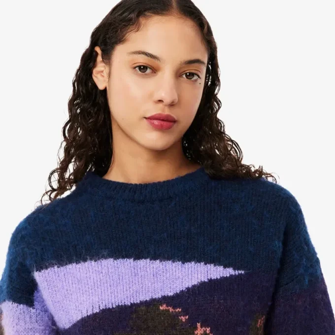 Jersey de lana Landscape para mujer