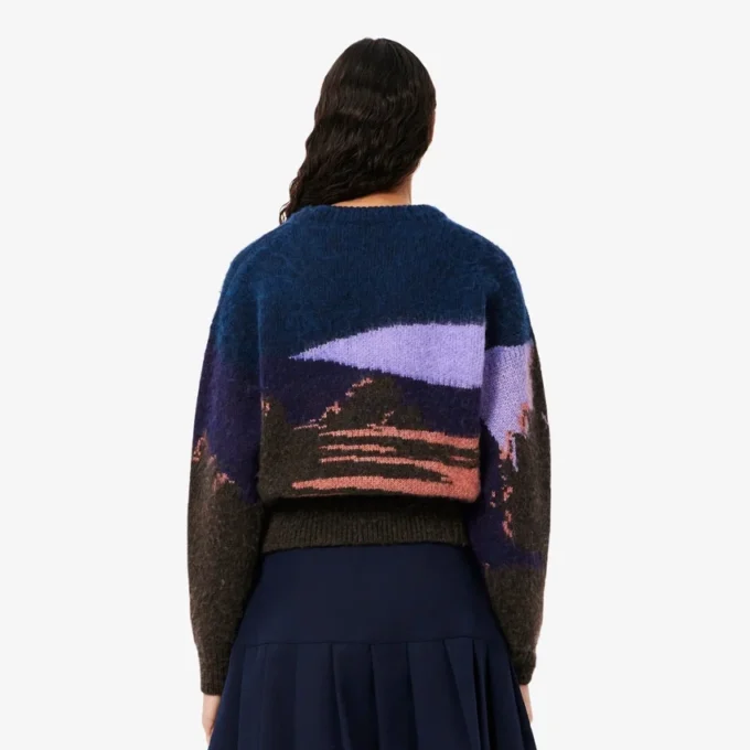 Jersey de lana Landscape para mujer