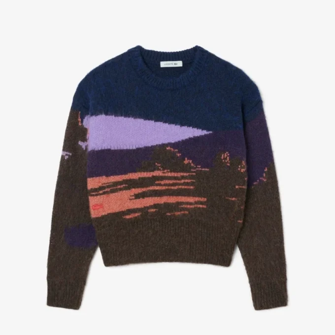 Jersey de lana Landscape para mujer