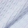 Jersey de punto trenzado de manga corta