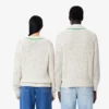 Jersey de tenis unisex de cuello en V a rayas