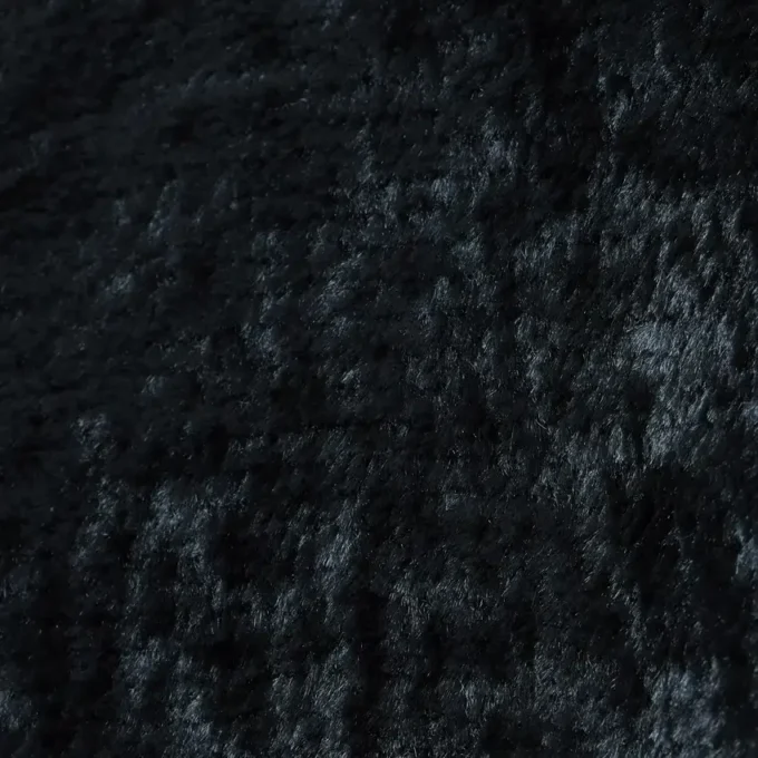 Jersey de terciopelo con cuello polo de pasarela