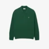 Jersey polo de lana de corte holgado para hombre