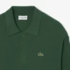 Jersey polo de lana de corte holgado para hombre