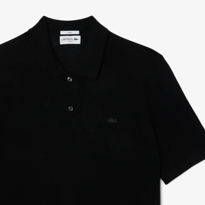 Jersey polo unisex de manga corta de lana merina