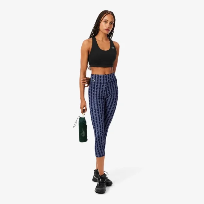 Leggings deportivos elásticos estampados Ultra Dry para mujer