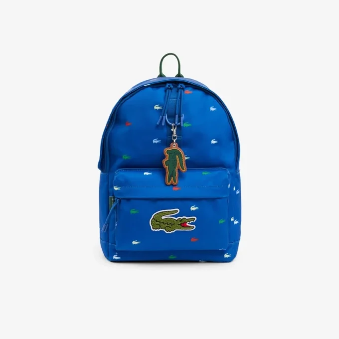 Mochila unisex con estampado de cocodrilo