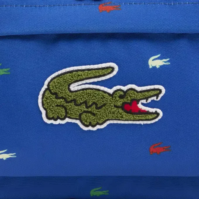 Mochila unisex con estampado de cocodrilo