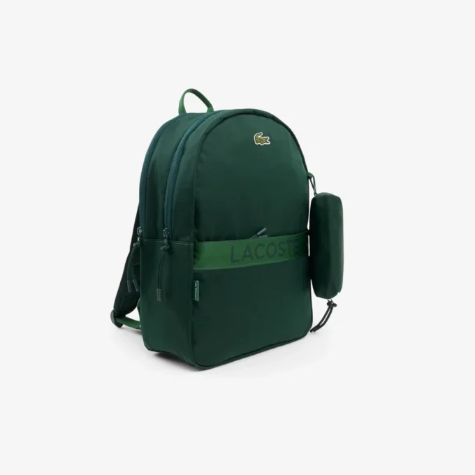 Mochila unisex de 3 bolsillos con estuche