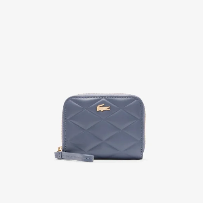 Monedero pequeño de piel de cocodrilo