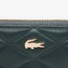 Monedero pequeño de piel de cocodrilo