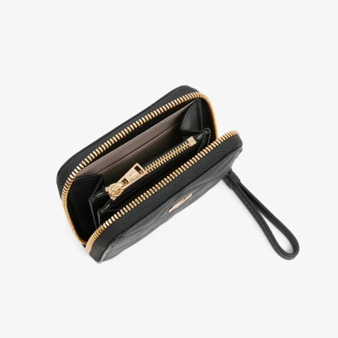 Monedero pequeño de piel de cocodrilo