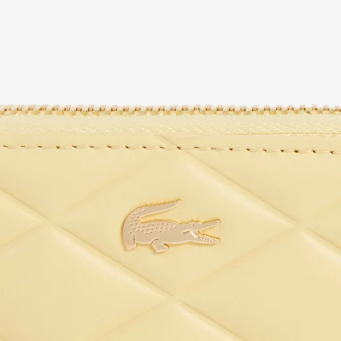 Monedero pequeño de piel de cocodrilo