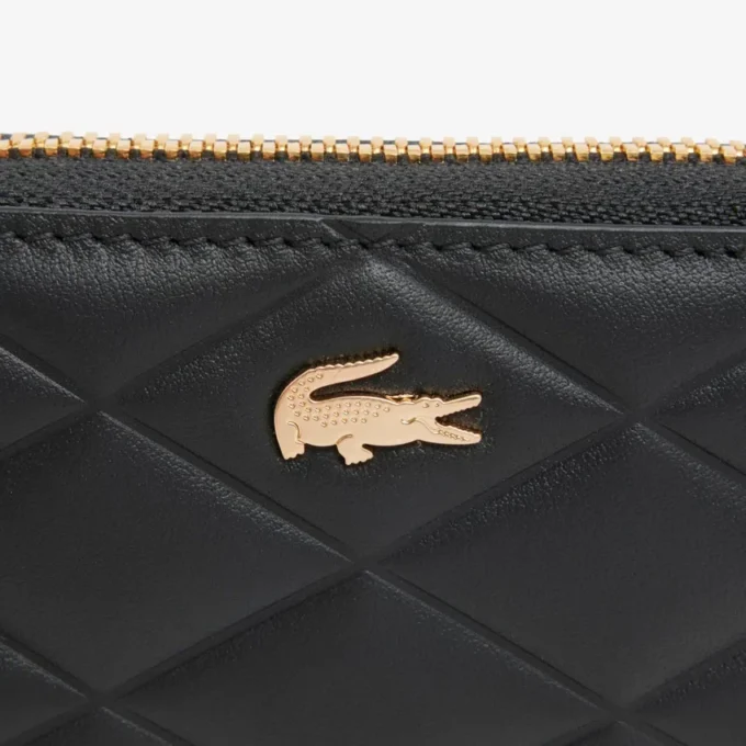 Monedero pequeño de piel de cocodrilo