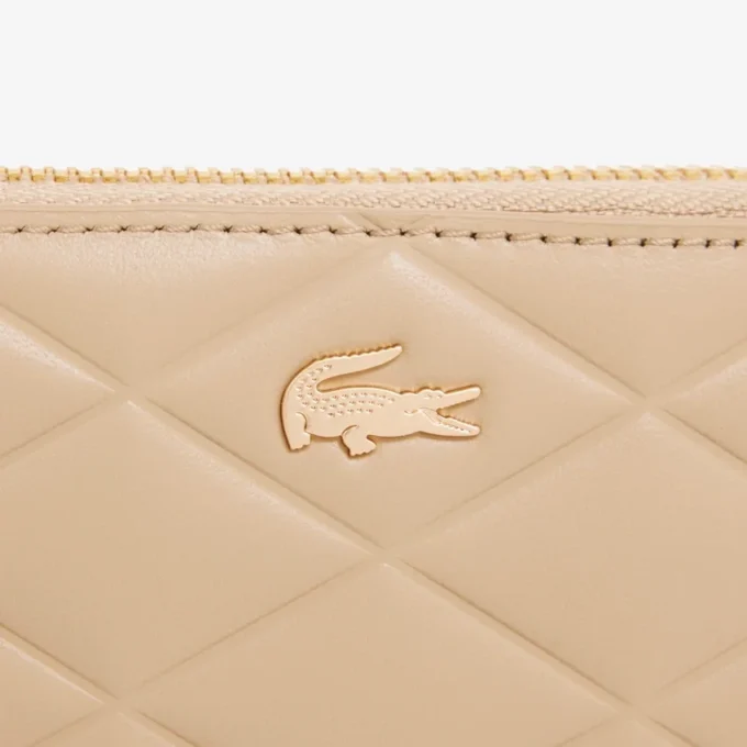 Monedero pequeño de piel de cocodrilo