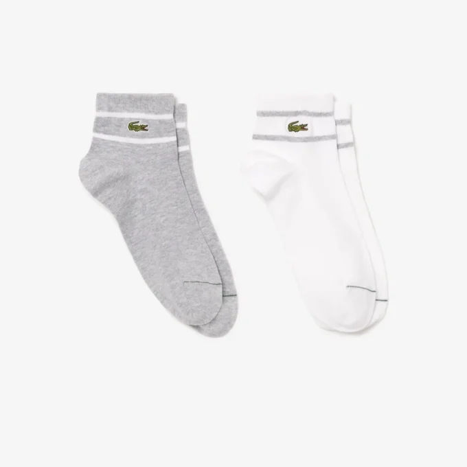 Pack de 2 pares de calcetines a rayas unisex