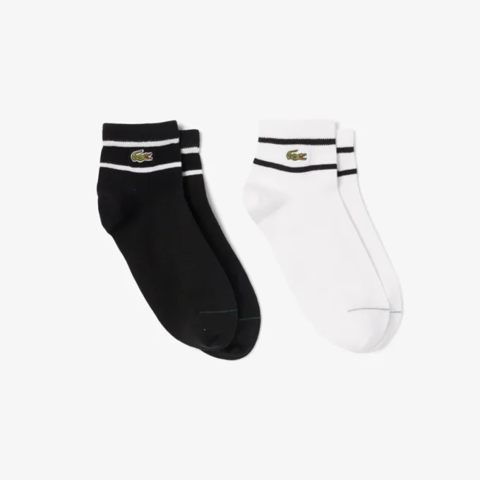 Pack de 2 pares de calcetines a rayas unisex