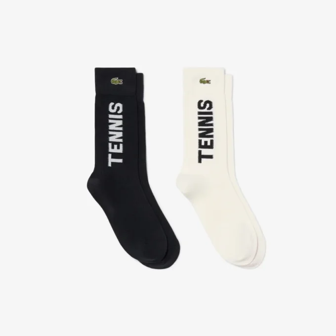 Pack de 2 pares de calcetines acanalados