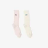Pack de 2 pares de calcetines unisex de algodón