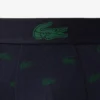 Pack de 3 boxers de algodón elástico estampados