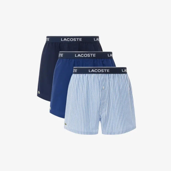 Pack de 3 boxers de popelín de algodón para hombre