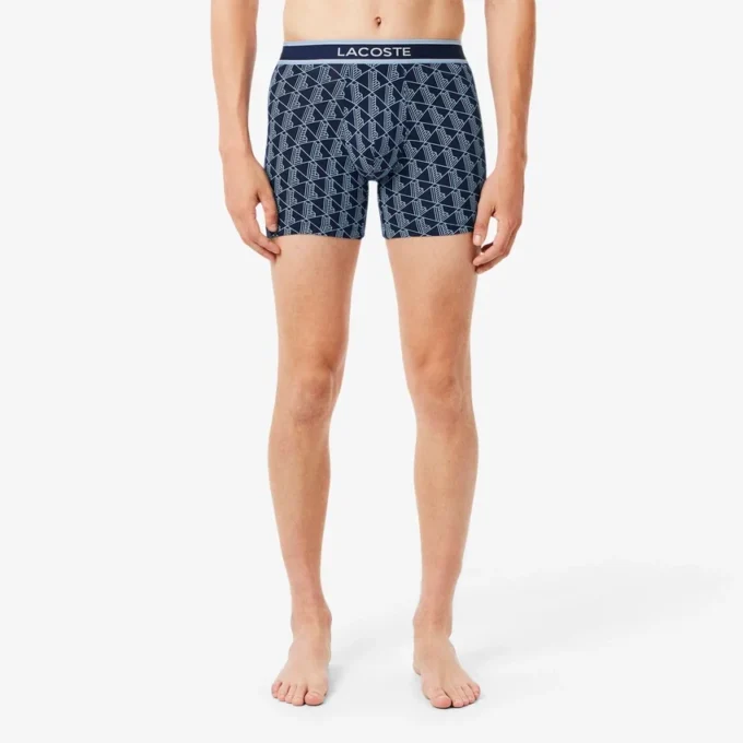 Pack de 3 bóxers con estampado Monogram para hombre