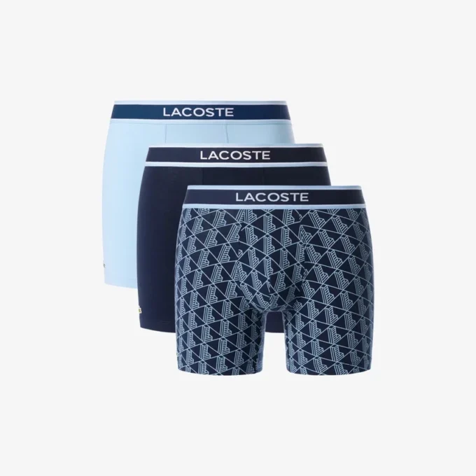 Pack de 3 bóxers con estampado Monogram para hombre