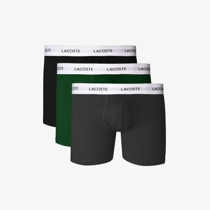 Pack de 3 bóxers de algodón elástico
